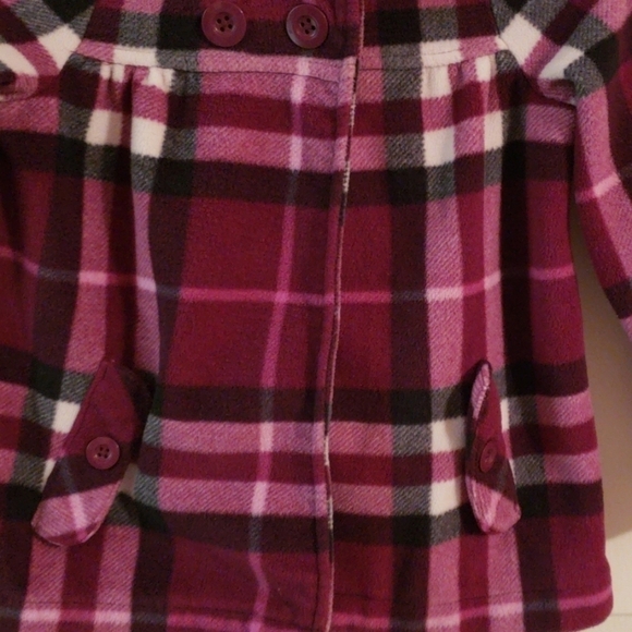 𝅺old Navy Plaid Fleece Jacket - Picture 7 of 8